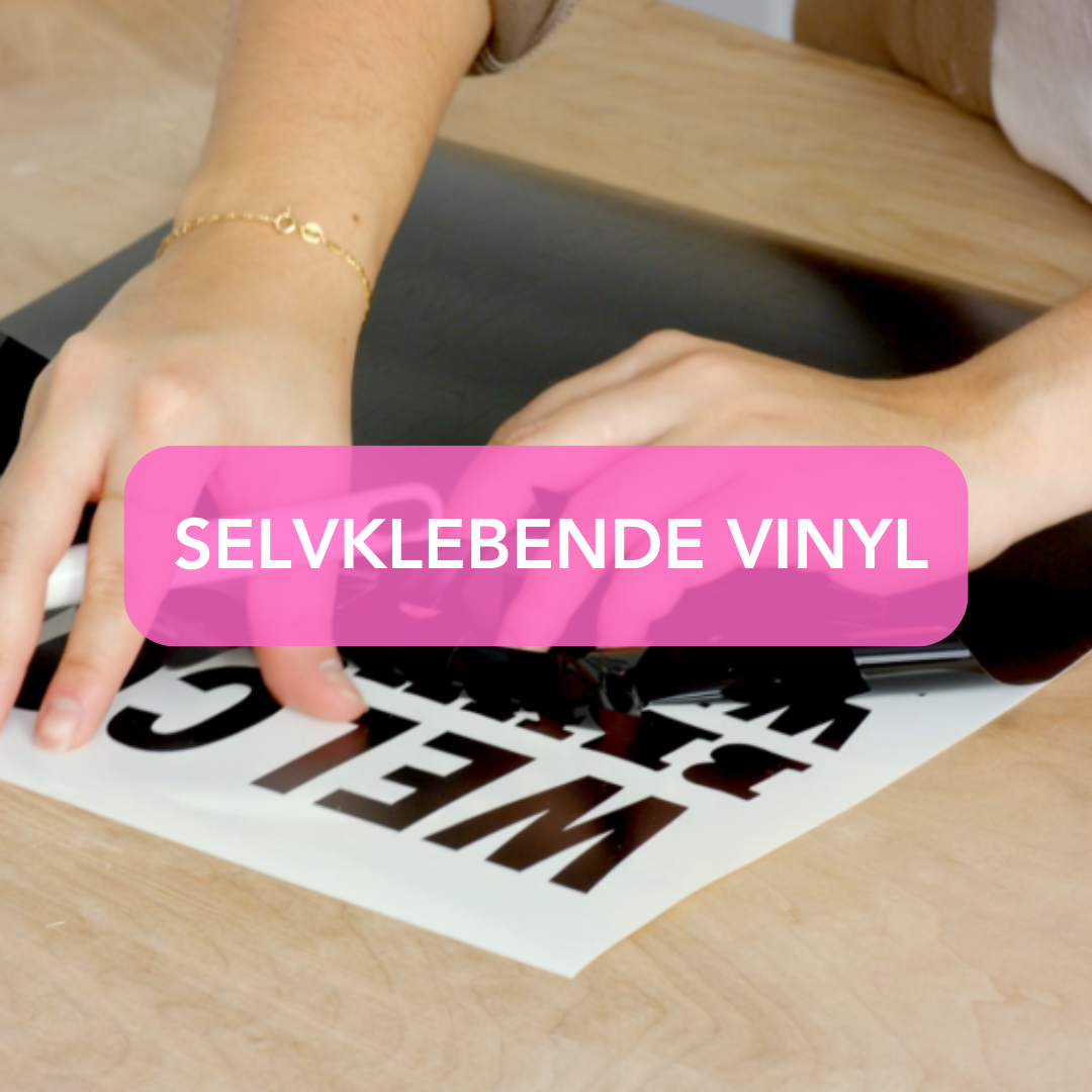 Selvklebende vinyl inne/ute