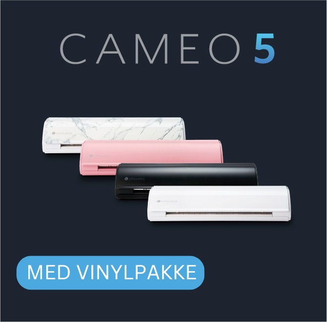 Pre order Silhouette Cameo 5 med VINYLPAKKE 12 ark