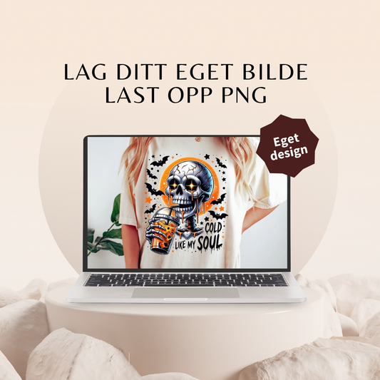 Eget DTF transfermerke - enkeltvis