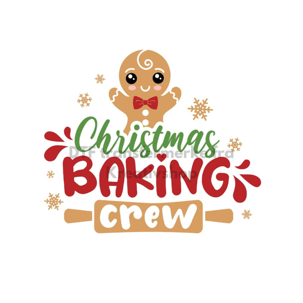 DTF Transfermerke - Christmas baking crew