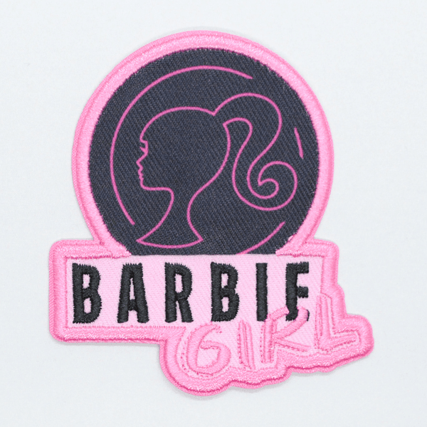 Strykemerke - Barbie girl 7 x 7,5 cm