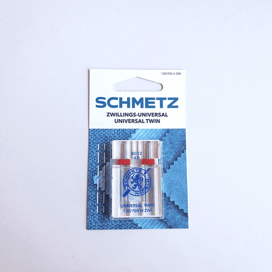 Schmetz 2pk  4,0/80 Universal-tvillingnål - 130/705 H ZWI