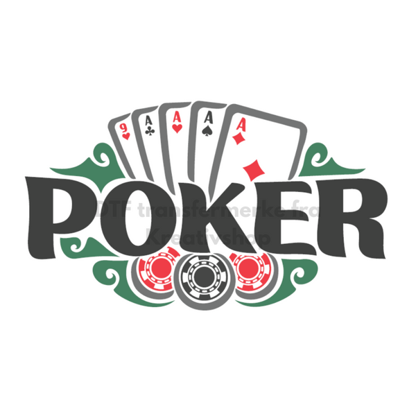 DTF Transfermerke - Poker