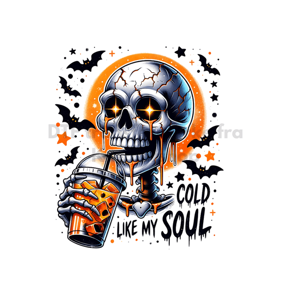 DTF Transfermerke - Cold like my soul