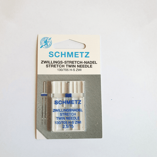 Schmetz Tvillingnål 2,5/75 stretch 130/705 H-S