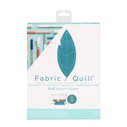 WE R memory keepers - Fabric quill starter kit