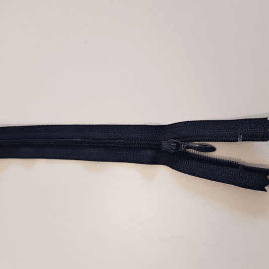 Ykk 4 mm MARINEBLÅ spiral 55 cm glidelås