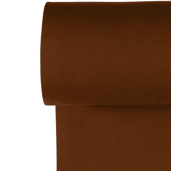 Ribb bomull 70 cm - Brown