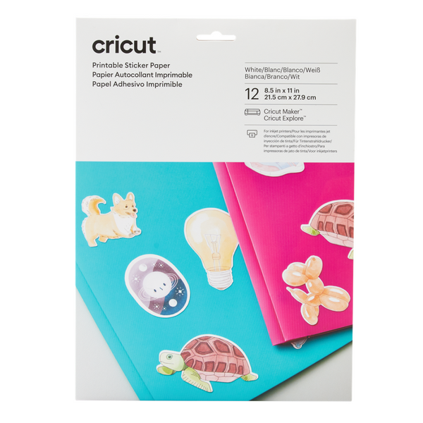 Cricut stickerpaper - 12 ark