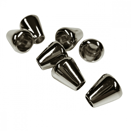 Endestopper Konisk 15x5mm - Sølv