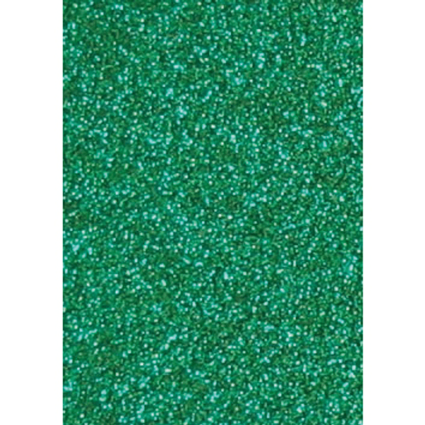 Craft foam Grønn glitter A4 2 mm