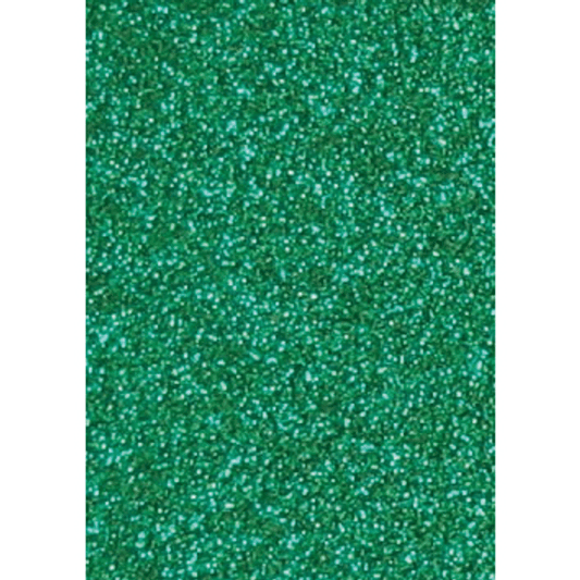 Craft foam Grønn glitter A4 2 mm