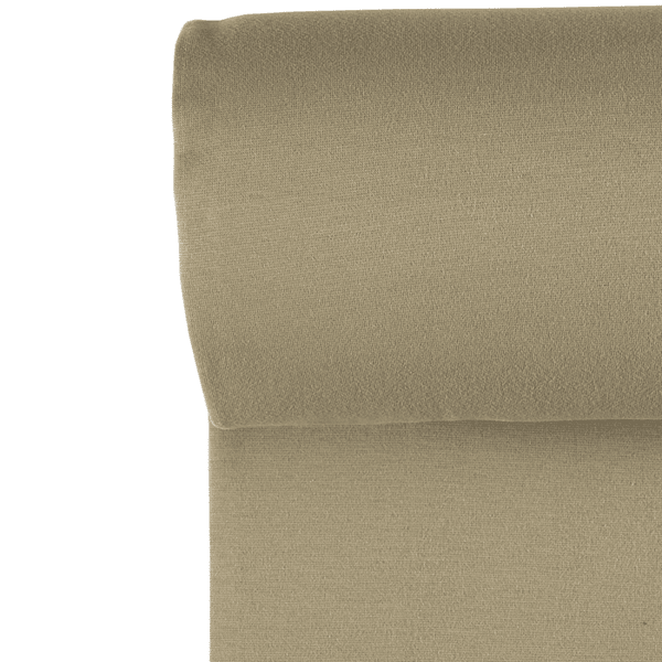 Ribb bomull 70 cm - Light khaki